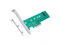 E-green PCI Express M.2 (NGFF/SSD) na PCI Express SATA 4 x 3.0 Adapter