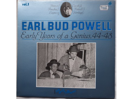 EARL  BUD  POWELL - Vol.1 Earl years of a genius