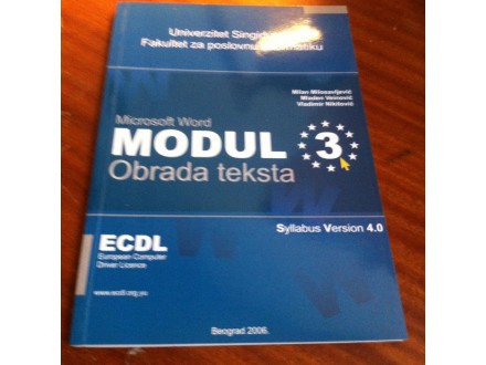 EDCL Modul 3 : Obrada teksta Word Aleksić