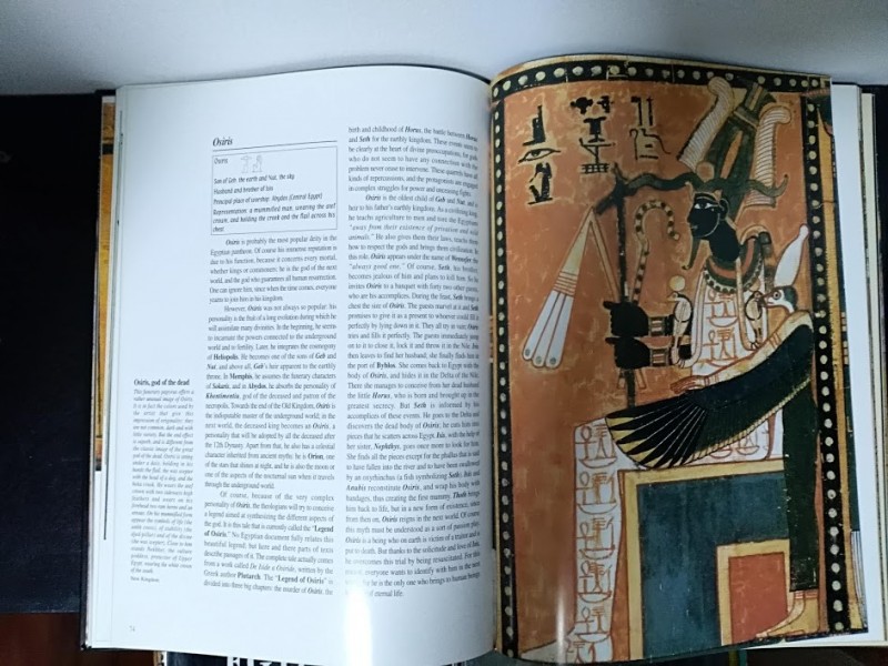 EGYPTIAN MYTHOLOGY, Gros de Beler