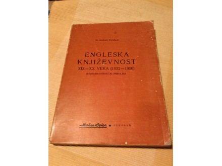 ENGLESKA KNJIZEVNOST XIX-XX veka (1832-1950)