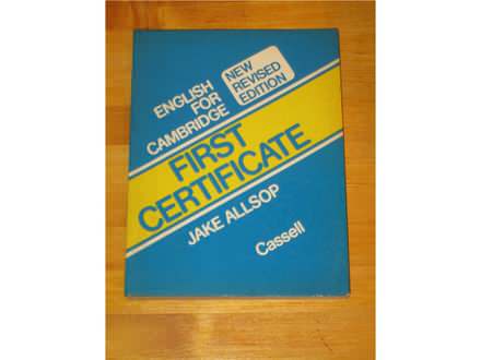 ENGLISH FOR CAMBRIDGE - FIRST CERTIFICATE