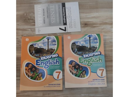 ENJOYING ENGLISH 7 komplet NOV Zavod