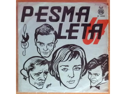 EP V/A - Pesma leta 67 (1967) Arsen, 1.pressing, VG