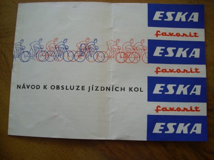 ESKA FAVORIT uputstvo za biciklo