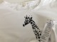 ESPRIT majica bela sa zirafama M 100% pamuk slika 3
