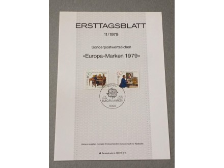 ETB Nemačka  - Europa Marken - 1979.g