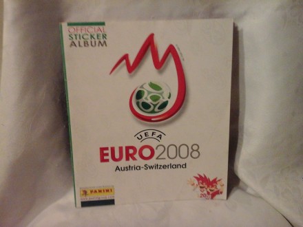 EURO 2008 UEFA Austria Switzerland album sa sličicama