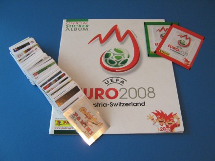 EURO 2008 - kompletan set sličica + poklon