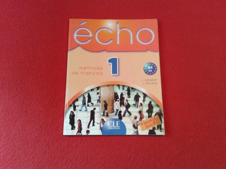 Echo 1 (nouveau A1/A2) udžbenik iz francuskog jezika