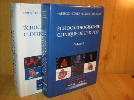 Echocardiographie clinique de l`adulte - 2 volumes