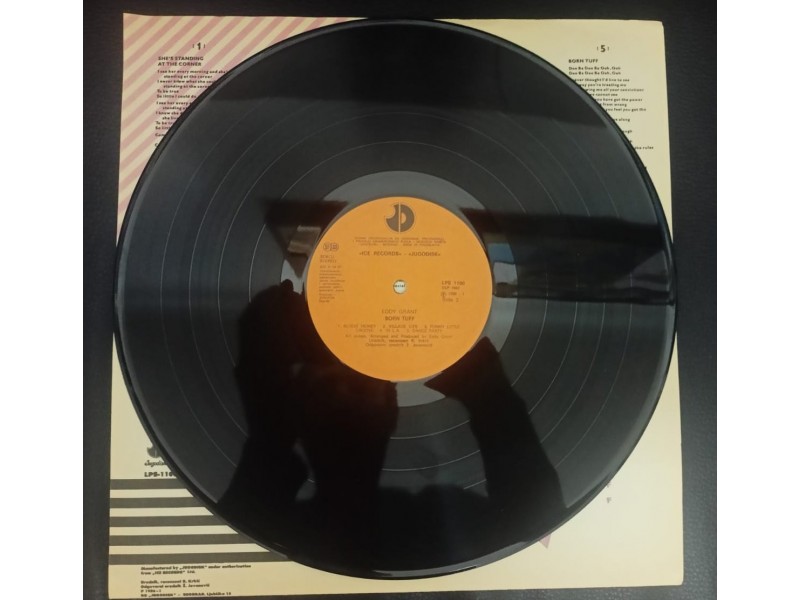 Eddy Grant ‎– Born Tuff LP (MINT,1986)