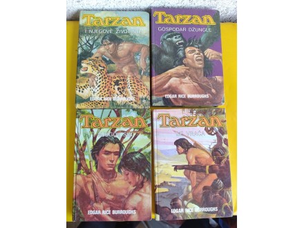Edgar Rice Burroughs - TARZAN 4 knjige