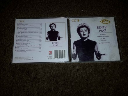 Edith Piaf - Edith Piaf CD3 , ORIGINAL
