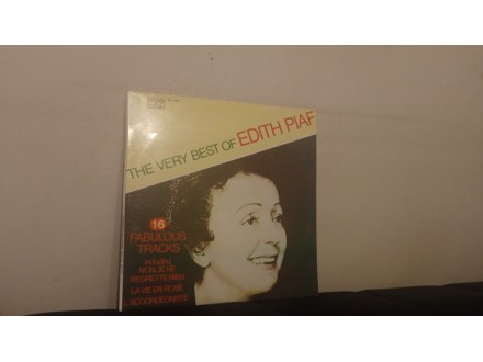 Edith Piaf – The Very Best Of Edith Piaf