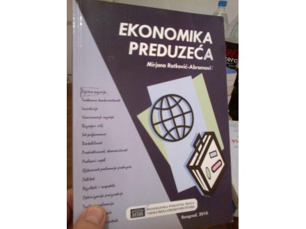 Ekonomika preduzeća - Mirjana Ratković-Abramović