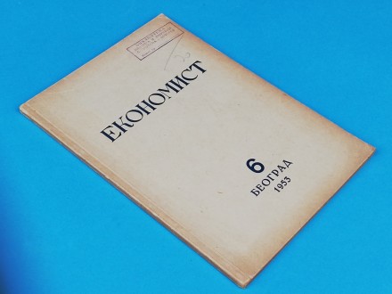 Ekonomist 6 1953 - časopis