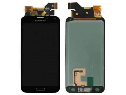 Ekran LCD za Samsung G800F/S5 Mini+touch screen zlatni