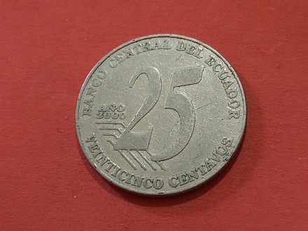 Ekvador  - 25 centavos 2000 god