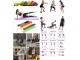 Elastične trake za fitnes, yoga, pilates, aerobik slika 3