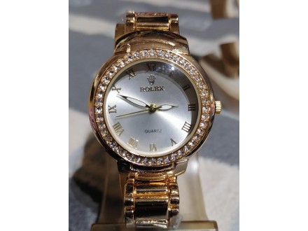 Elegantni ženski sat sa cirkončićima NOV  396 - Rolex