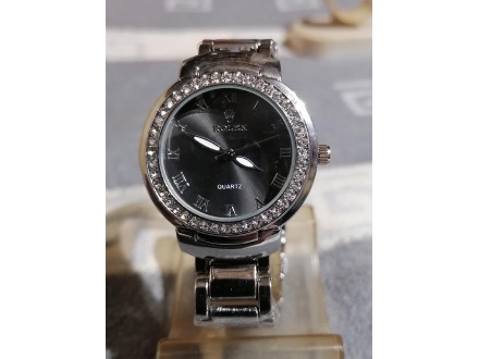 Elegantni ženski sat sa cirkončićima NOV  398 - Rolex