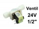 Elektromagnetni ventil - 8 bar - 24 V - 1/2 cola slika 1