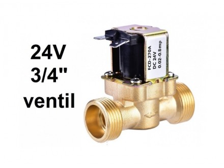Elektromagnetni ventil - 8 bar - 24 V - 3/4cola - NC
