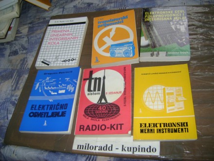 Elektrotehnika ,komplet 6 knjiga