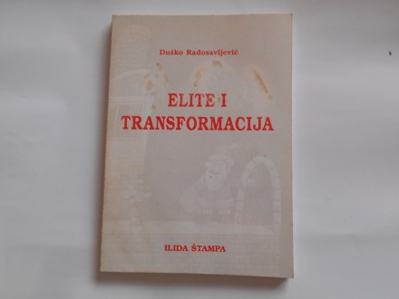 Elite i transformacija, D.Radosavljević, 2001.