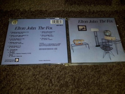 Elton John - The fox , ORIGINAL