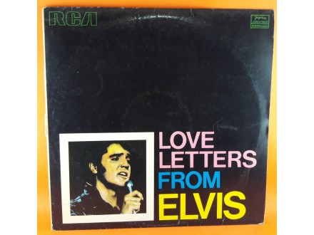Elvis* ‎– Love Letters From Elvis, LP