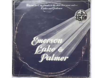 Emerson,Like &; Palmer - 3LP Welcome back my friends...