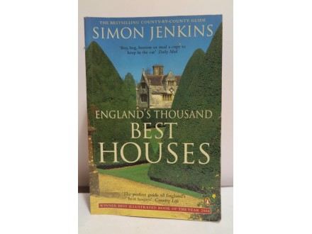 England`s Thousand Best Houses By Jenkins, Simon