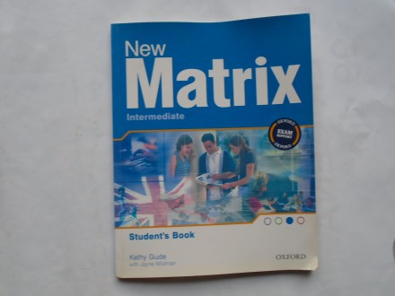 Engleski New Matrix intermediate , udžbenik, oxford