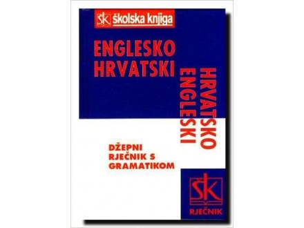 Englesko hrvatski hrvatsko engleski džepni rječnik - G. Mikulić