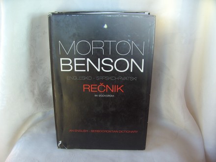 Englesko srpskohrvatski rečnik Morton Benson