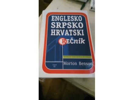 Englesko-srpskohrvatski rečnik - Morton Benson