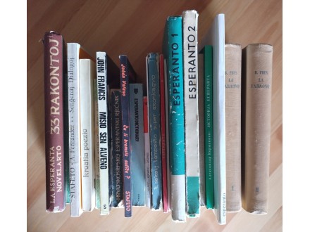 Esperanto knjige i časopisi - kolekcija retkih naslova