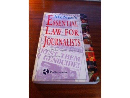 Essential law for journalists Mc Naes