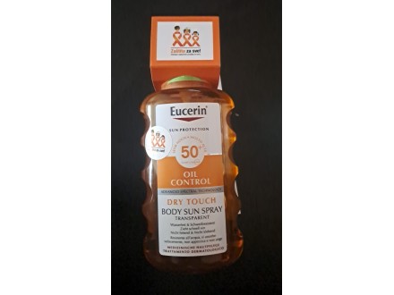 Eucerin oil control dry touch sprej SPF50+ 200ml