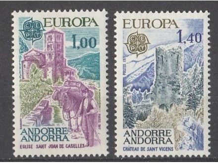 Europa CEPT - Andora 1977