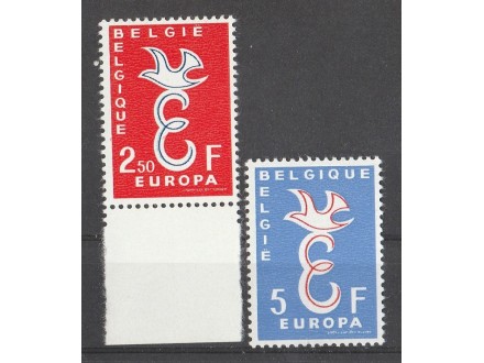 Europa CEPT - Belgija 1958