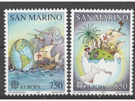 Europa Cept - San Marino 1992