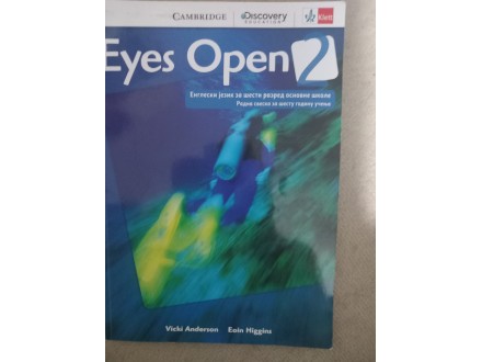 Eyes Open 2, Radna sveska + CD za 6. Klett