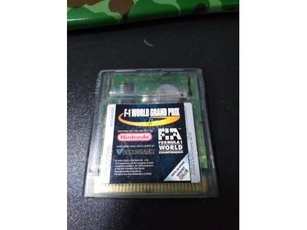 F-1 World Grand Prix- Nintendo GB Game Boy Color igra