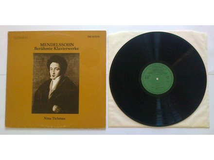 F.MENDELSSOHN - Berühmte Klavierwerke (LP) Made Germany