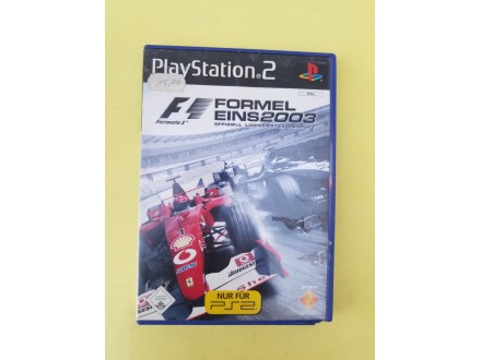 F1 Formula 2003 - PS2 igrica