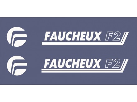FAUCHEUX F2 -  nalepnice za utovarivač