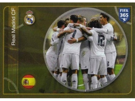 FIFA 365 2017 sličica br.078  78  radovanje Real Madrid